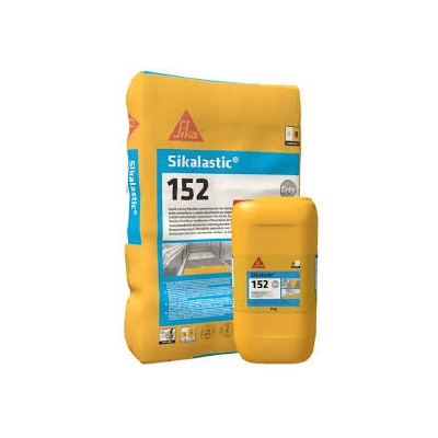 SIKA Sikalastic 152 - Dwuskładnikowa, wzmacniana włóknami zaprawa cementowa do wykonywania elastycznych hydroizolacji oraz zabezpieczania betonu